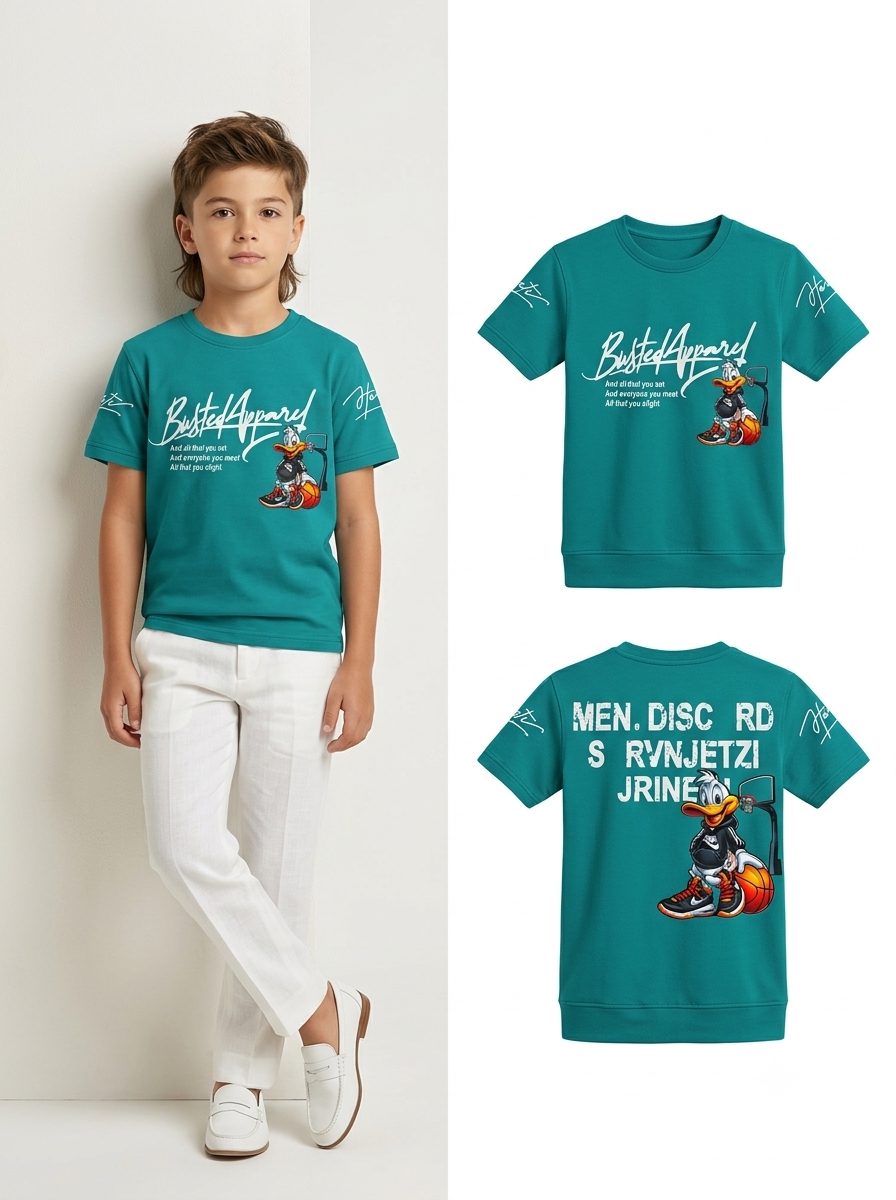 KID'S PRINTED REGULAR FIT T-SHIRT