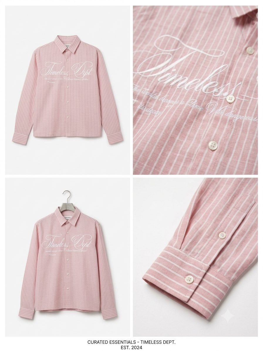 MEN'S BOXY-FIT LINEN SHIRT