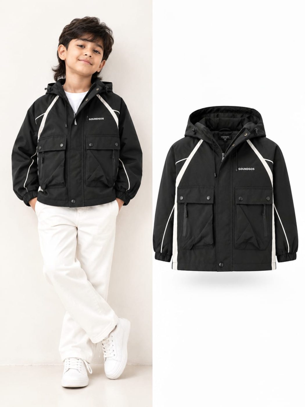 KID'S HOODED JACKET