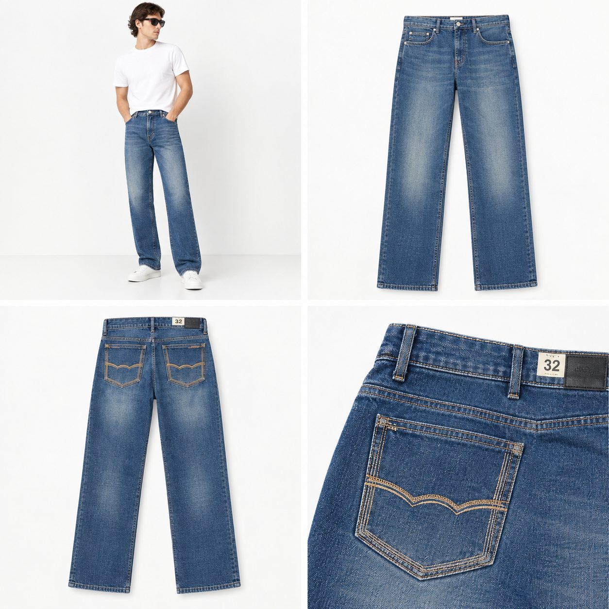 MEN'S STRAIGHT-FIT JEAN'S