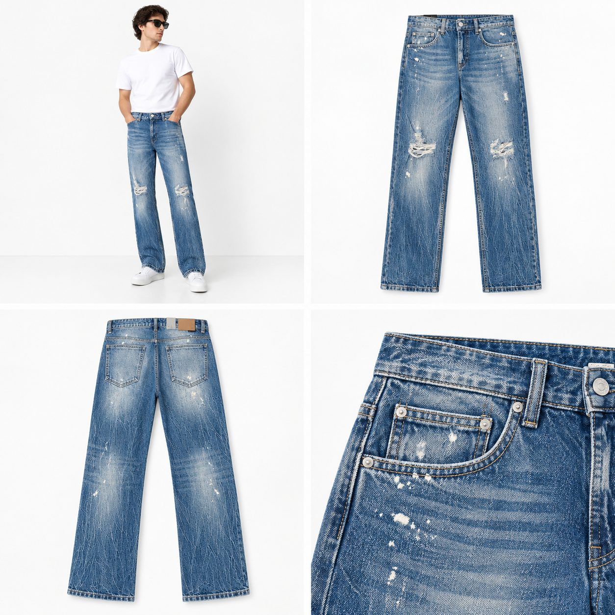MEN'S STRAIGHT-FIT JEAN'S